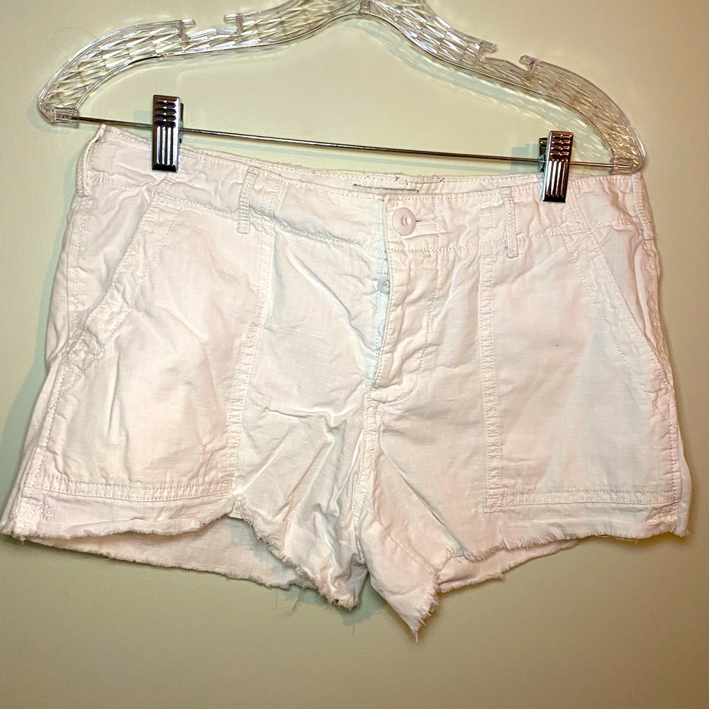 🏝️AEO white cotton shorts